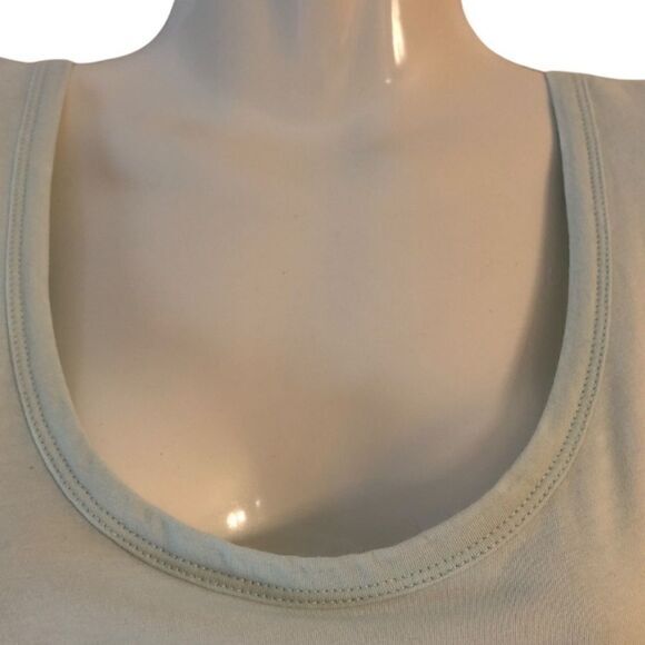 PINK ROSE top Size Large round neck short sleeve pale mint pullover lightweight - Picture 2 of 4